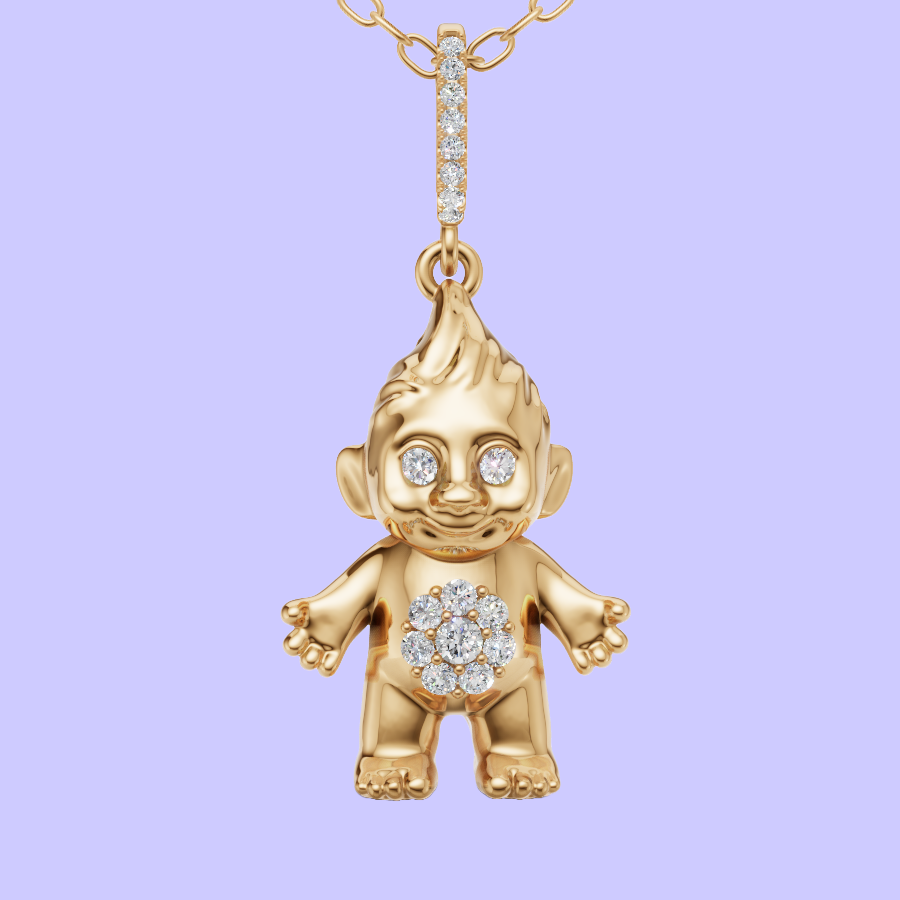 Rainbow Gemling Charm