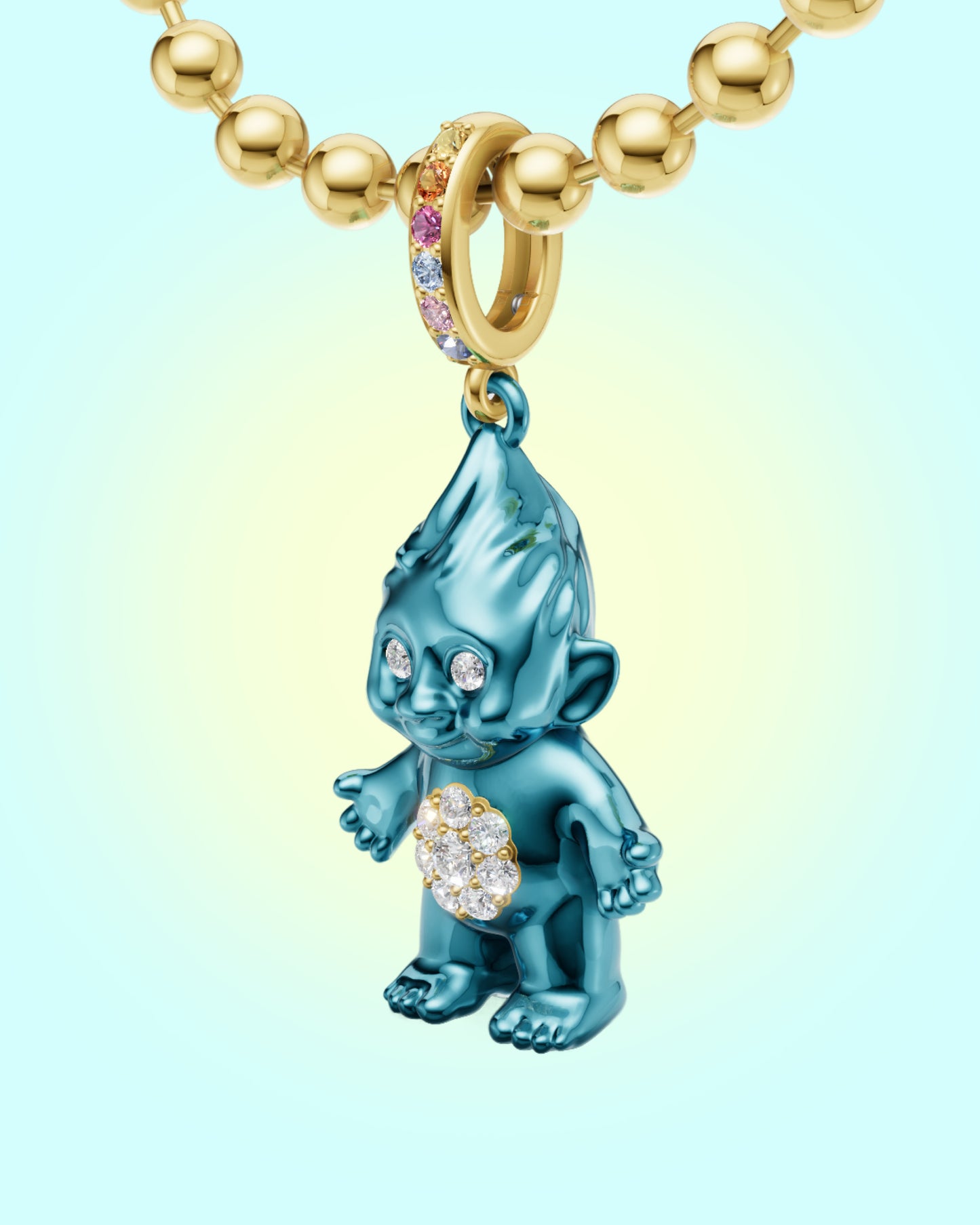 Gemling Charm Titanium
