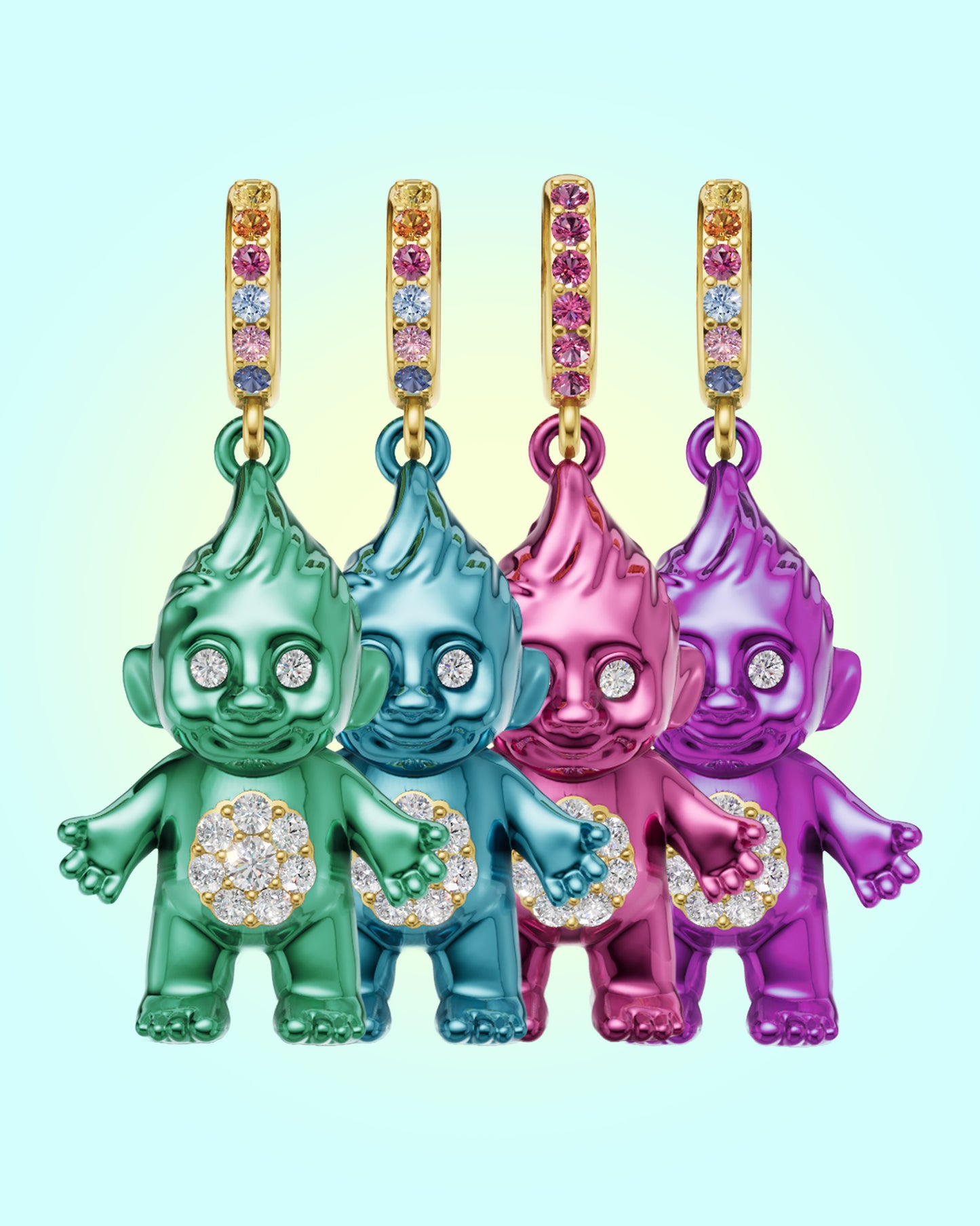 Gemling Charm Titanium