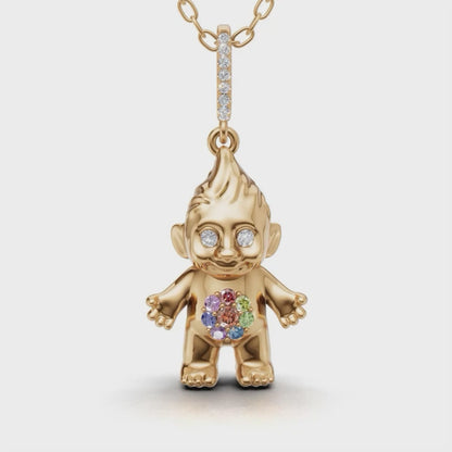 Rainbow Gemling Charm